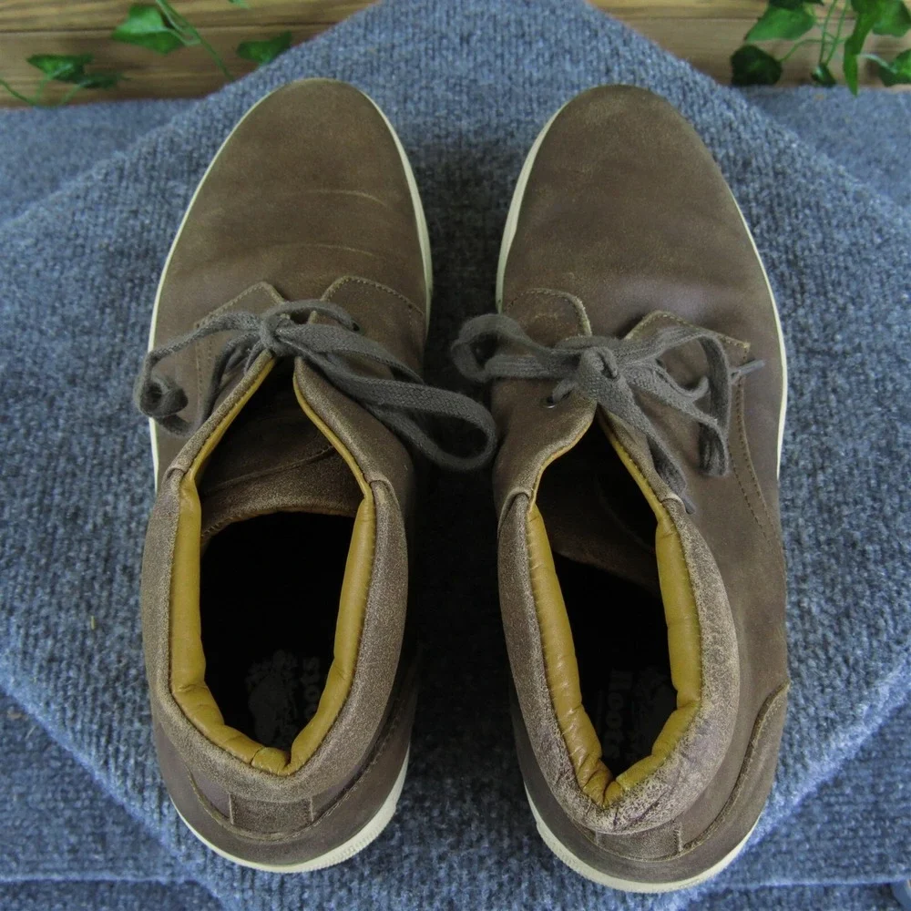 Roots Men's Chukka Brown Leather Size 10 Medium Gently‎ Used 2025